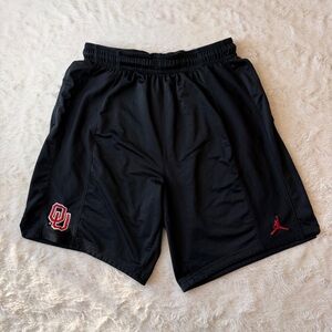 Jordan x Oklahoma Sooners OU Dri-FIT Athletic Shorts Black XL